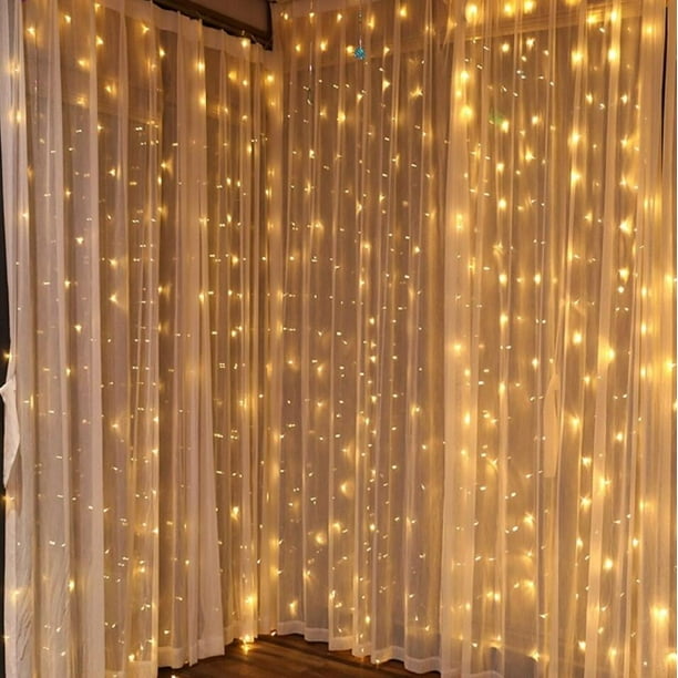 Fairy Strip Lights LED Curtain String Lamp Wedding Party Christmas Decoration